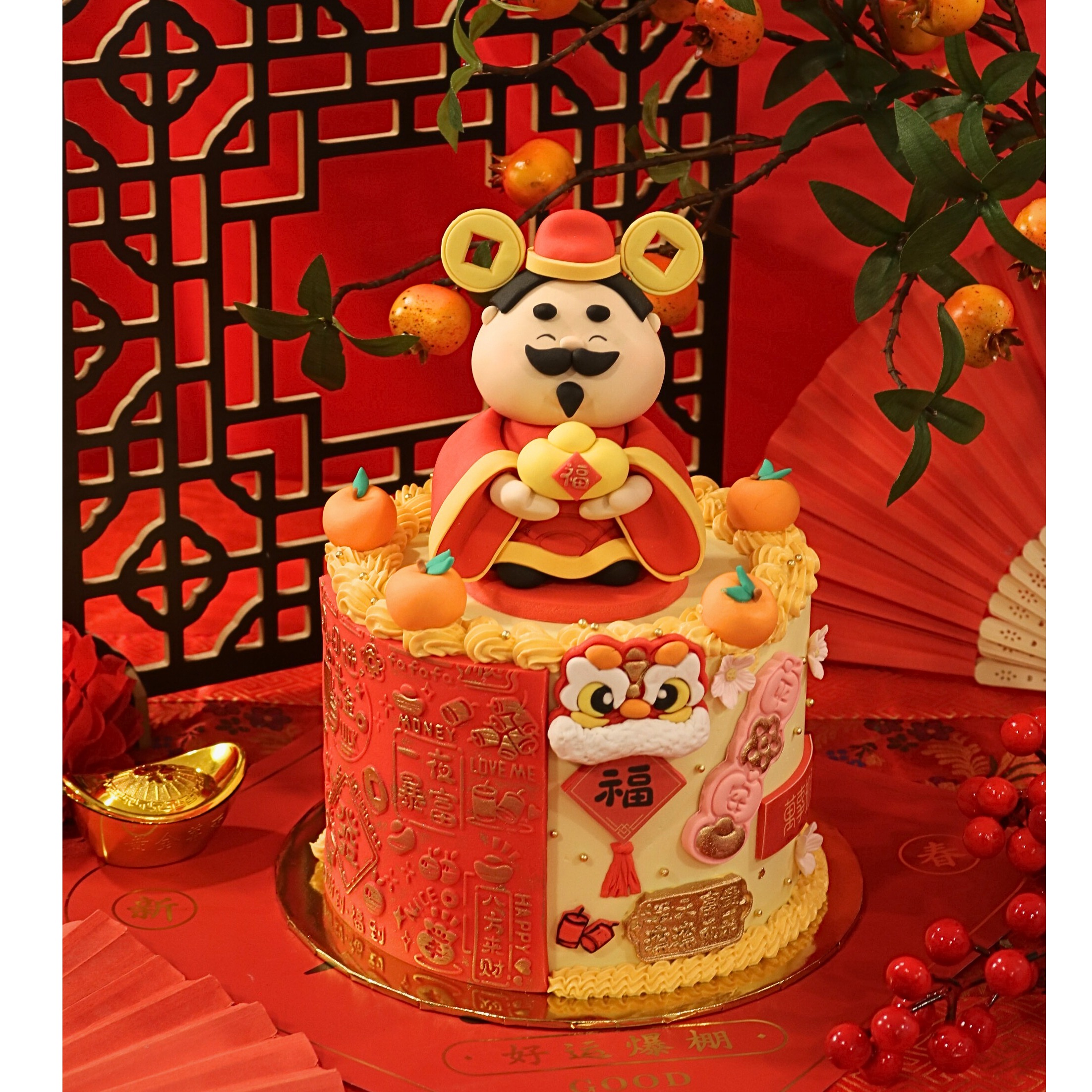 Prosperity Fortune CNY Cake