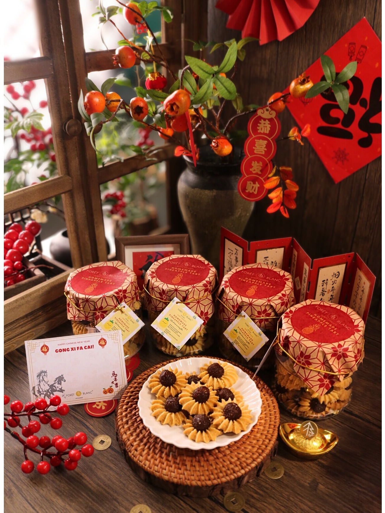 CNY Pineapple Tart -Aunty Grace's Recipe (Freshly Baked)