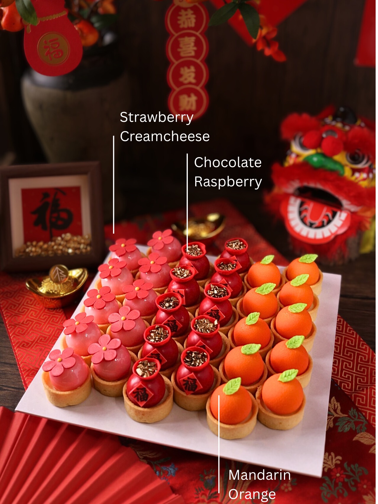 CNY Mini Mousse Tart