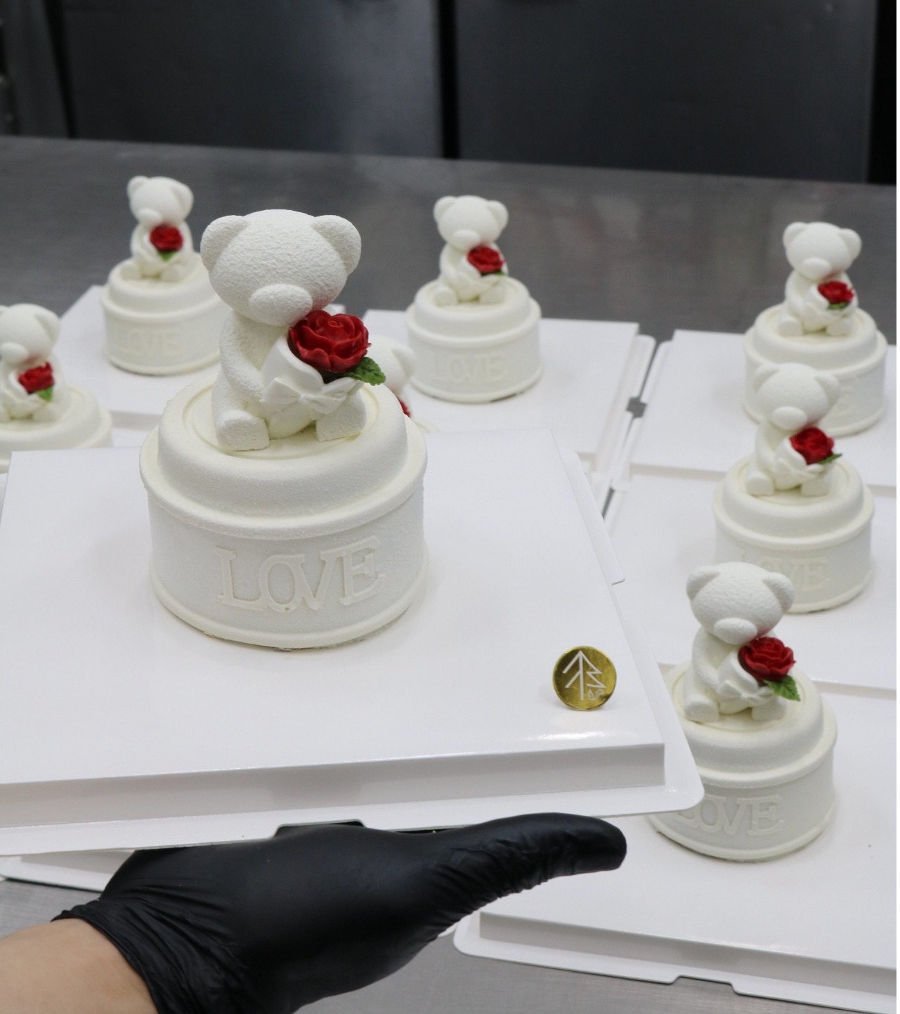 Valentine Cake- Beary Enchanted Meet You