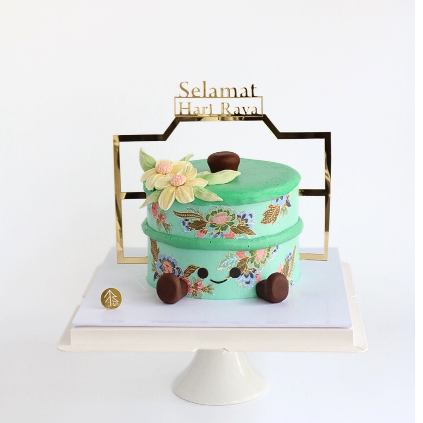 Lebaran Raya Tiffin Jellycat Cake
