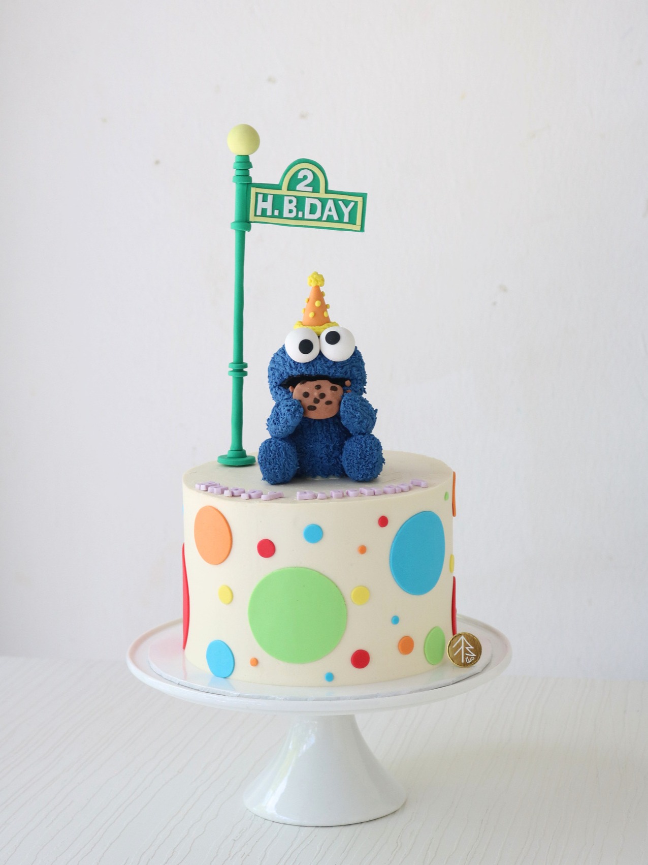 Cookie Monster Sesame Street Cake 1