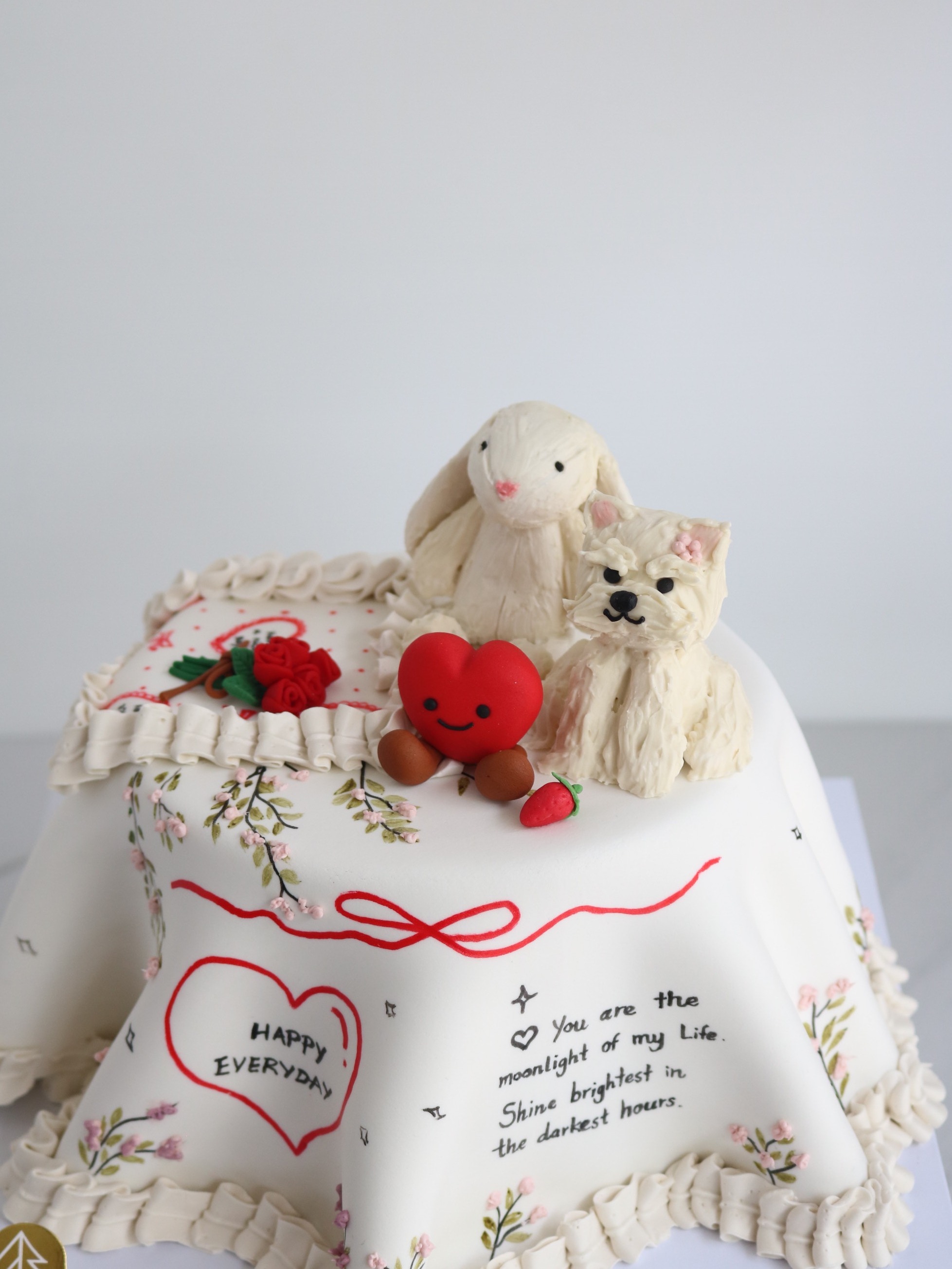 Cute Doll Table Cake