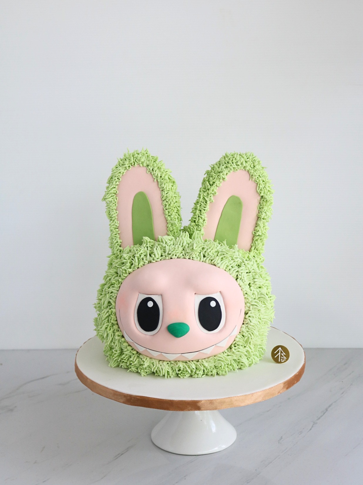 Labubu Green Cake