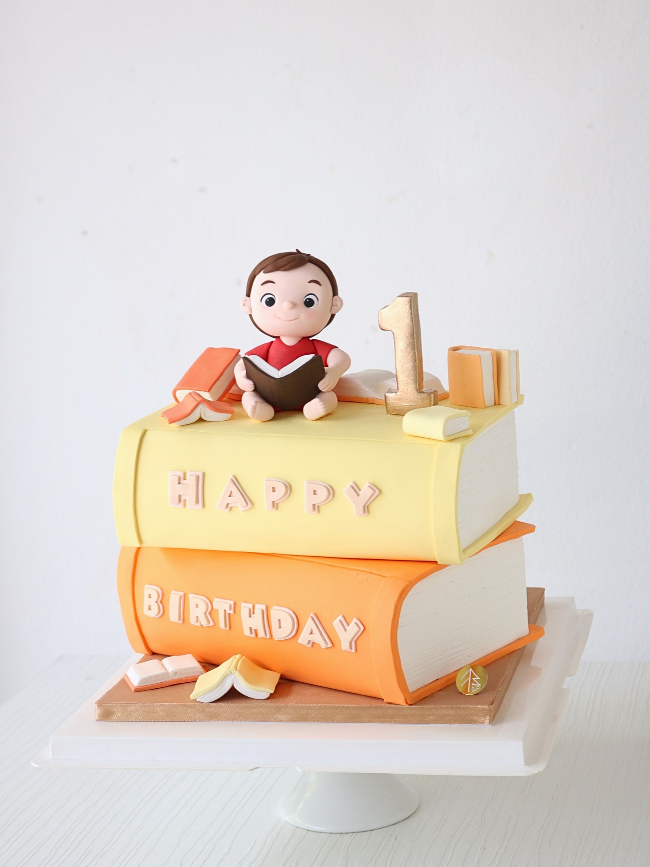 Story Book Baby Cake