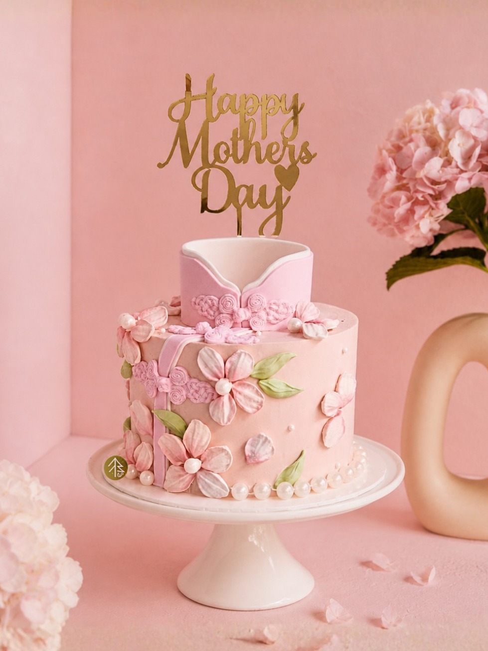 Oriental Flower Cake- Mother's Day Cake Special