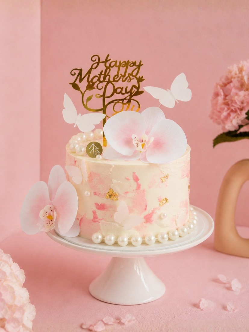 Orchid Flower Cake