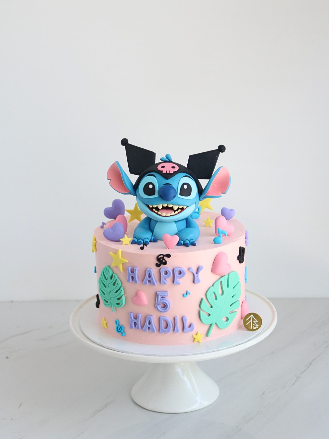 Stich Cake With Fondant Figurine