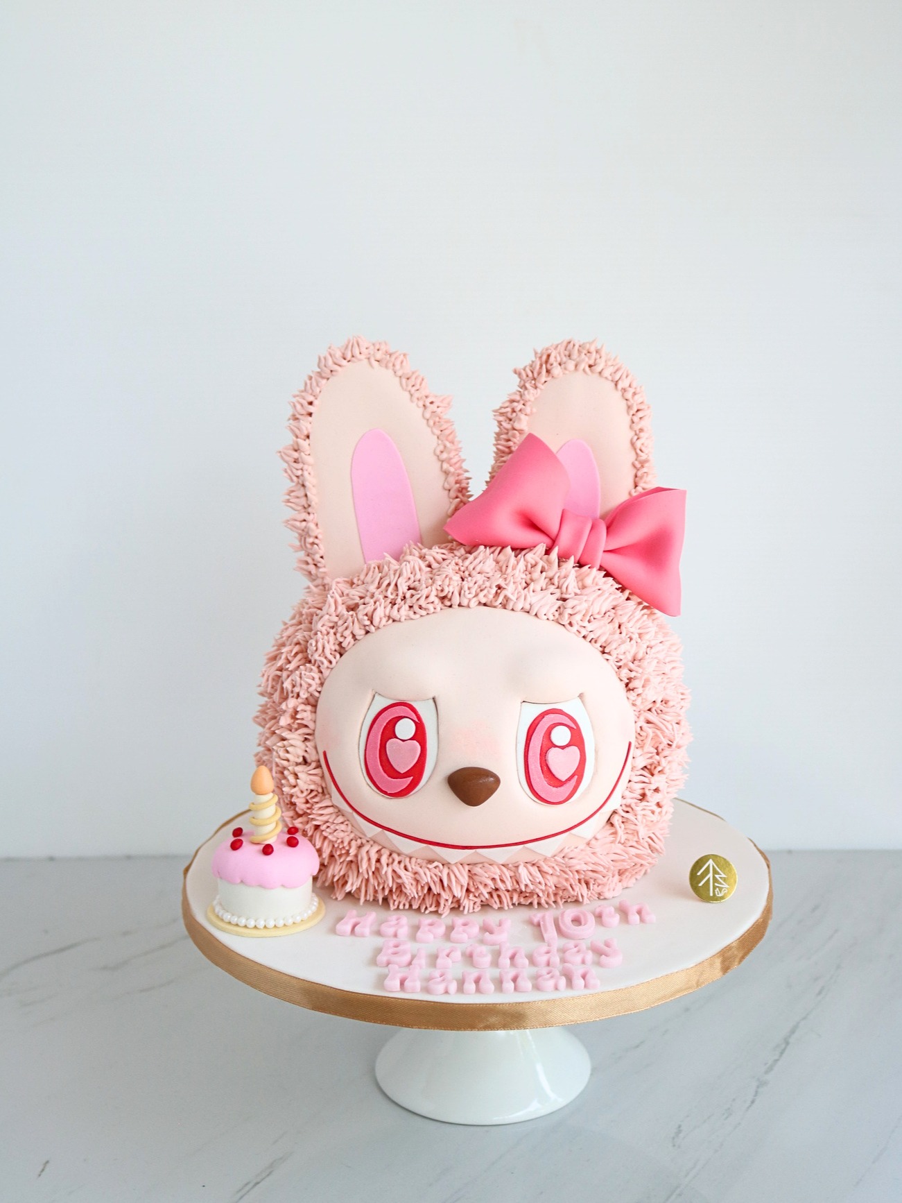 Labubu Pink Cake 2