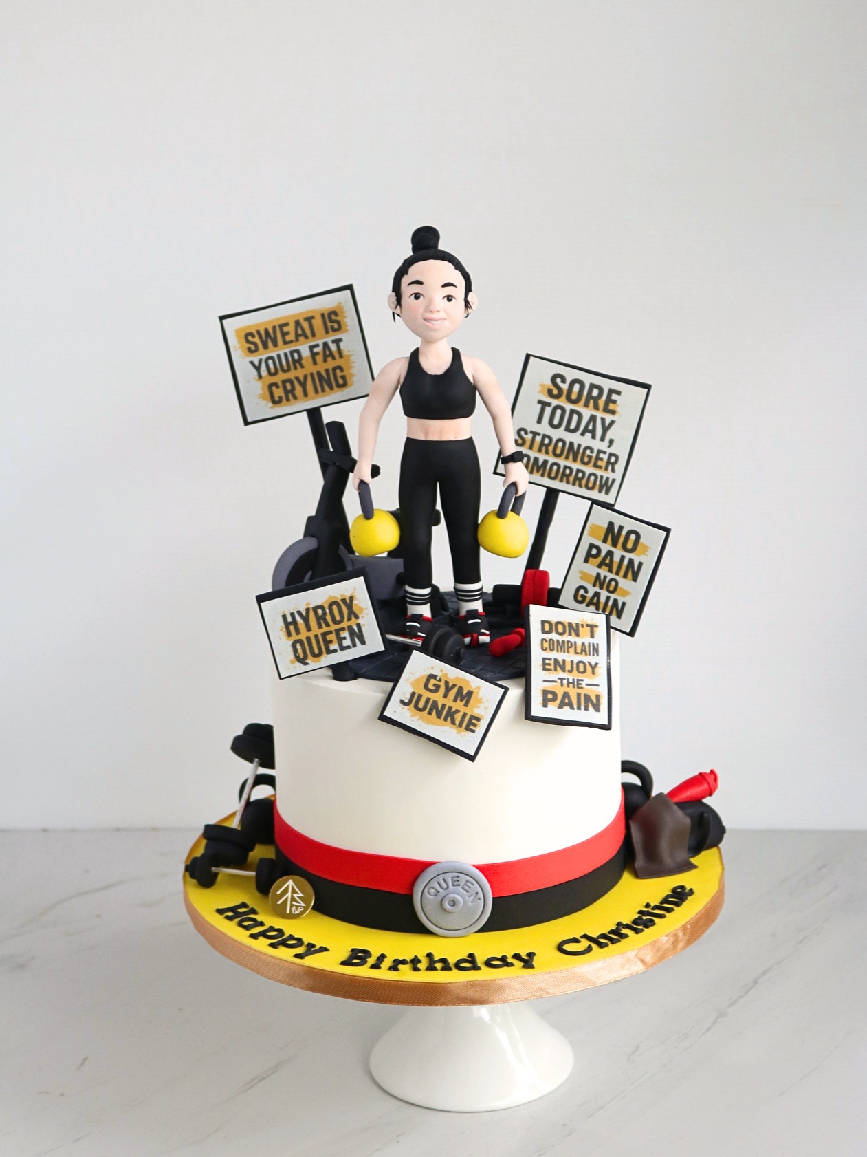 Gym Work Out Cake