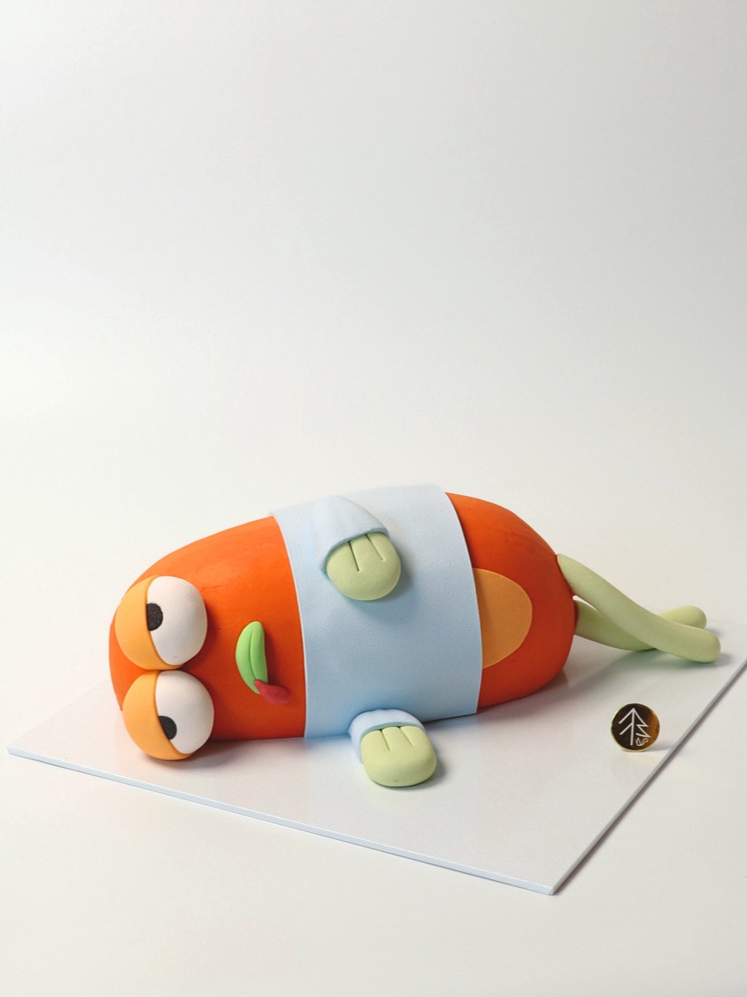 Spongebob Bikini Bottom Lay Flat Fish Cake