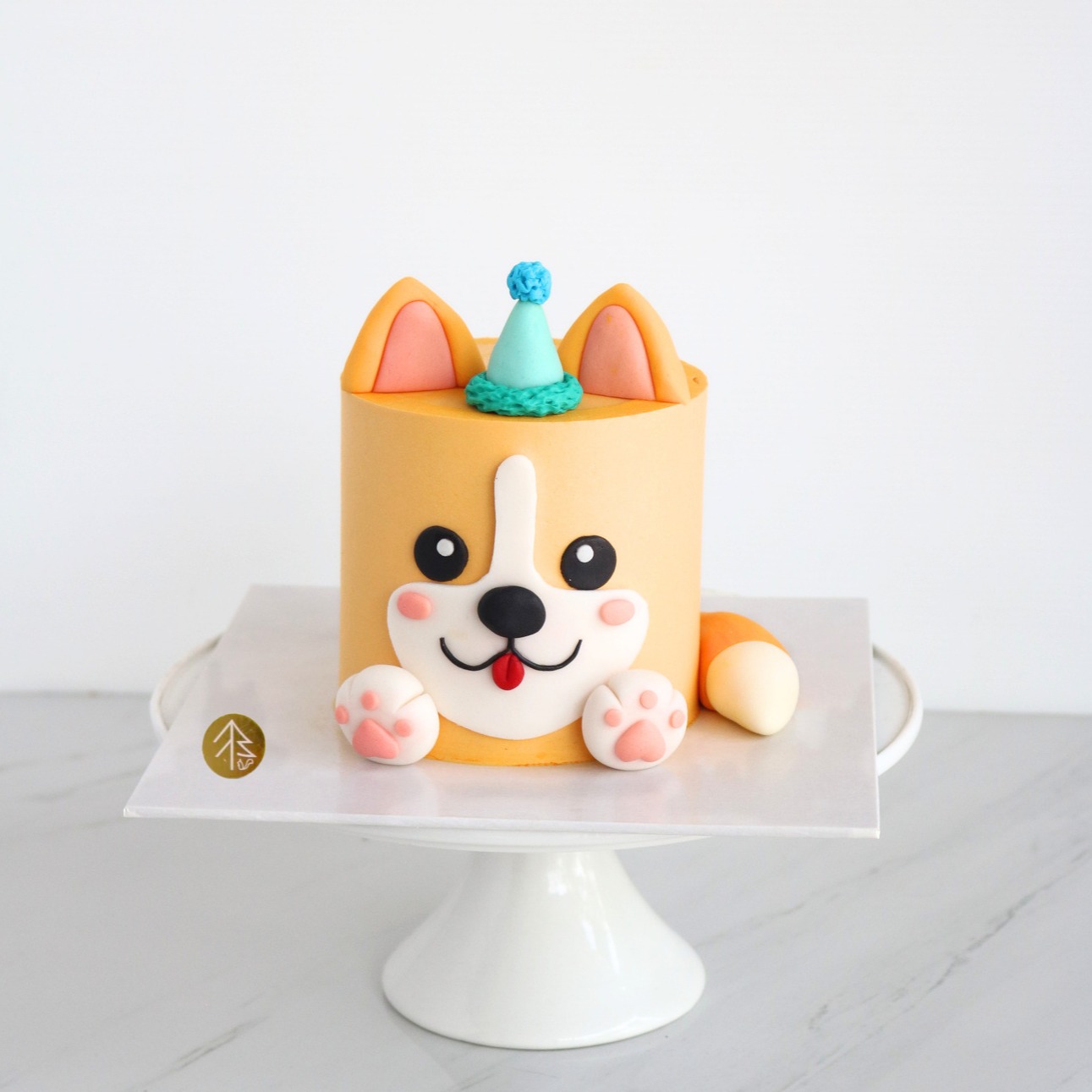 Dog Cake 4 Inch
