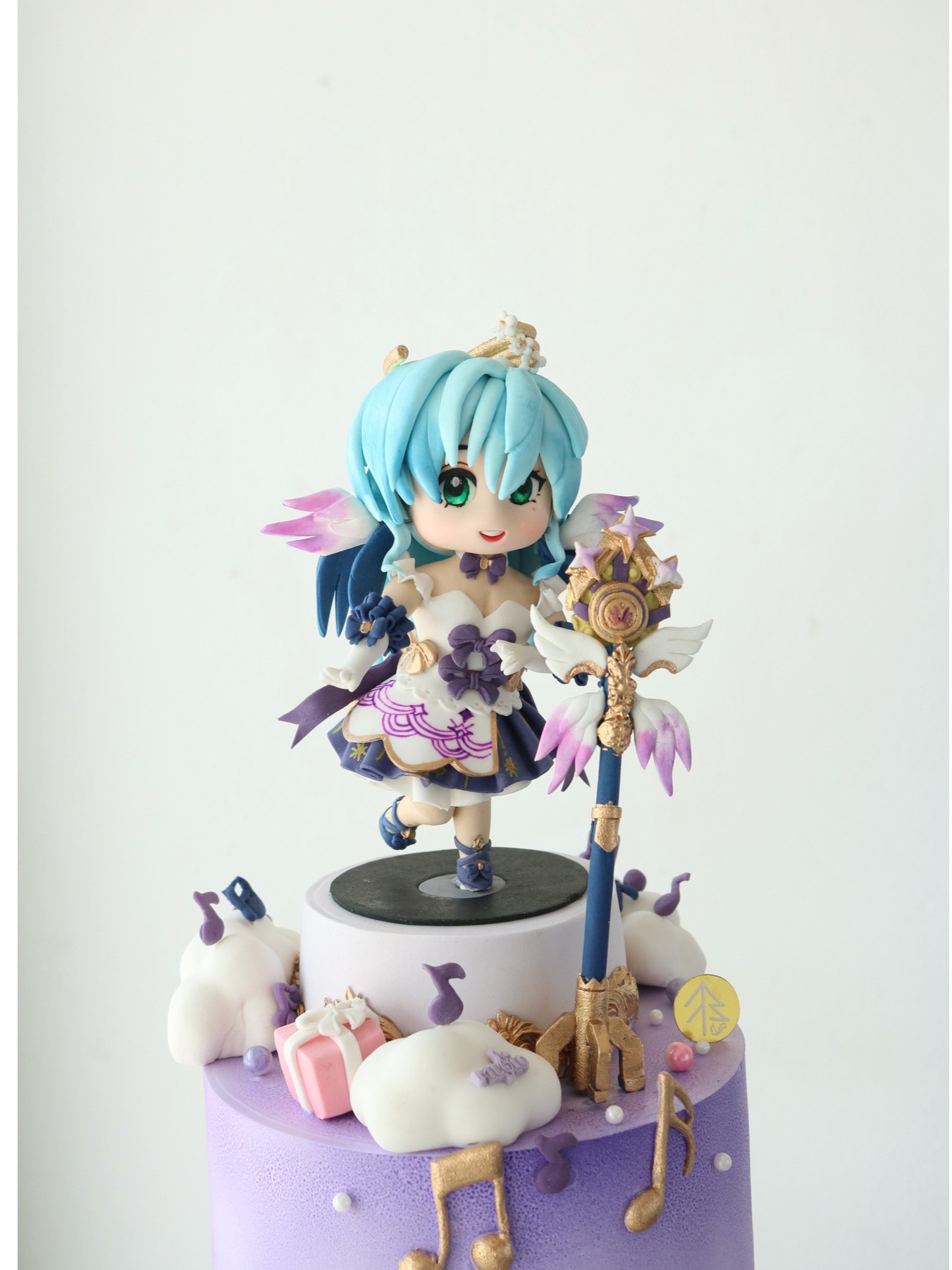 Honkai Star Rail Cake With Fondant Figurine