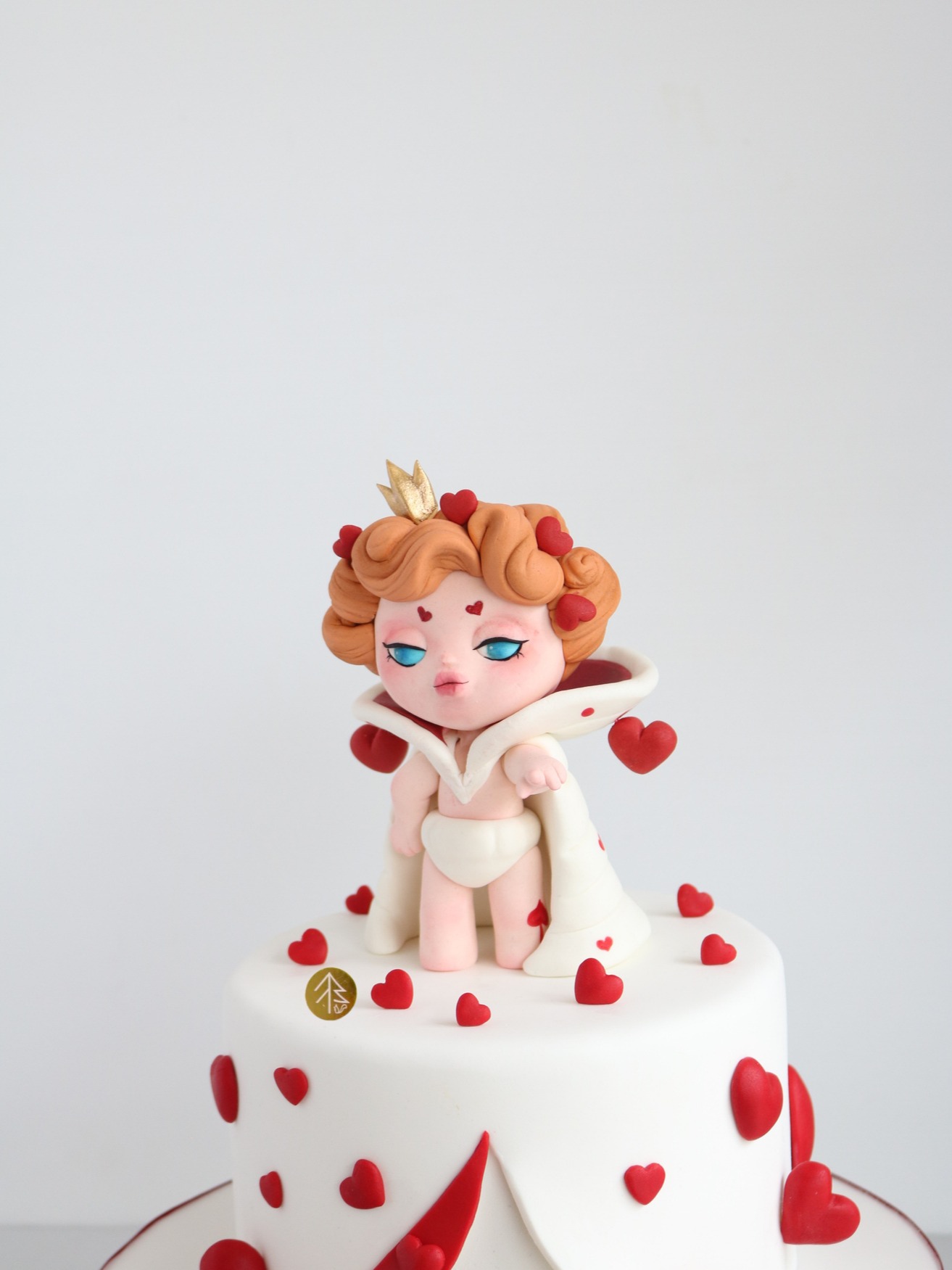Skullpanda Wonderland Queen Cake With Fondant Figurine