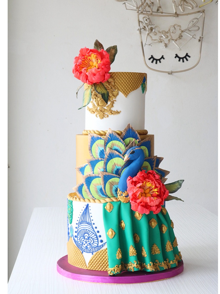 Indian Wedding Cake