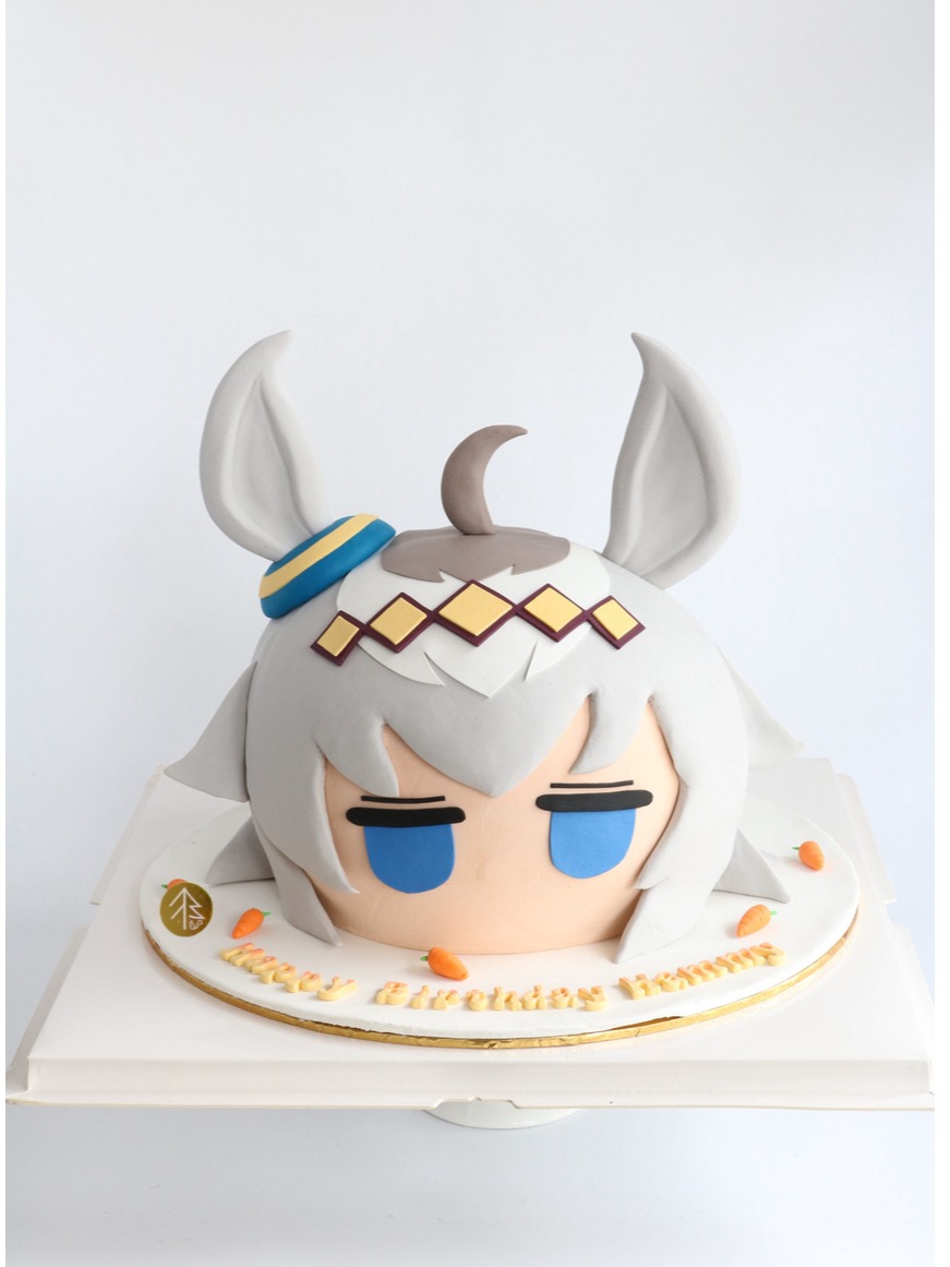 Manga Character 3D Cake