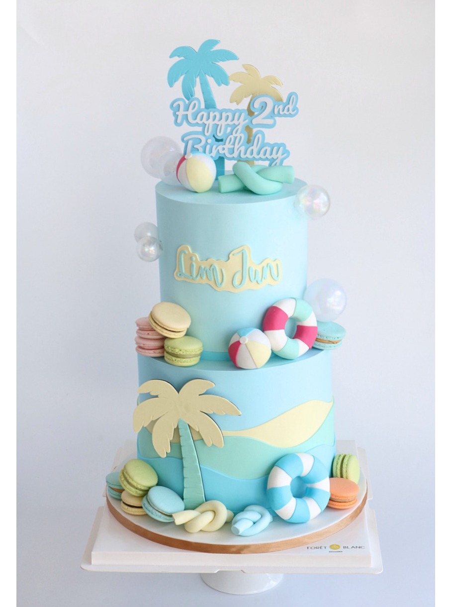 Beach Party Cake