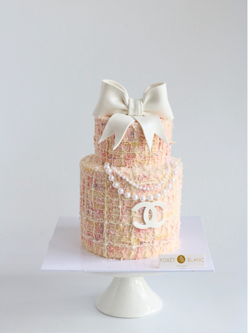 Chanel Tweed Cake