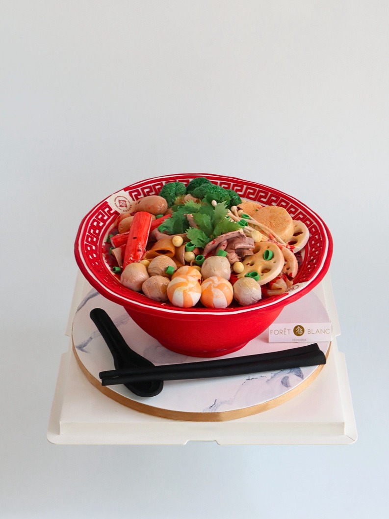 Mala Noodle Bowl Cake