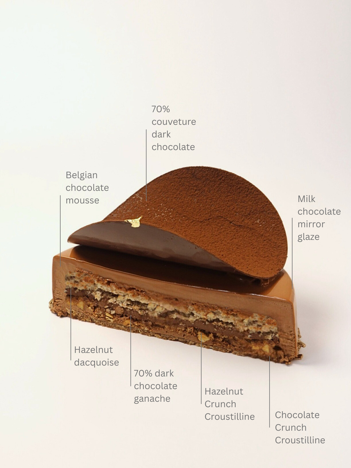 Mousse Au Chocolate Cake