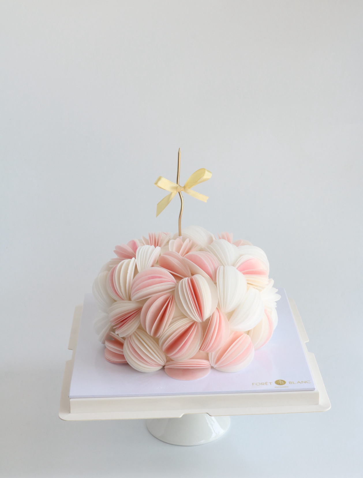Wafer Paper Ruffle Cake 1