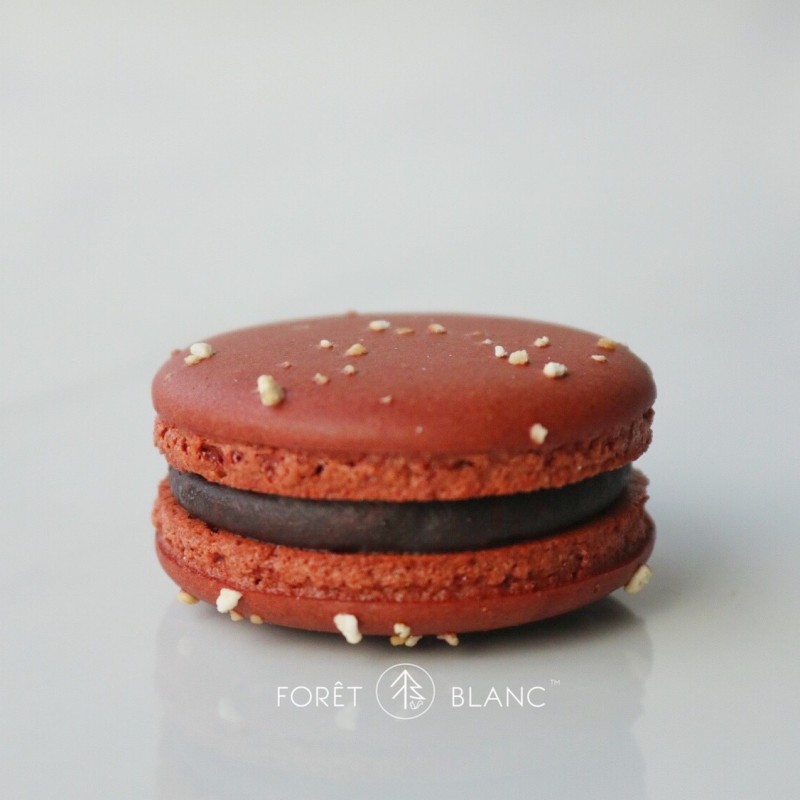 Dark Chocolate Macaron