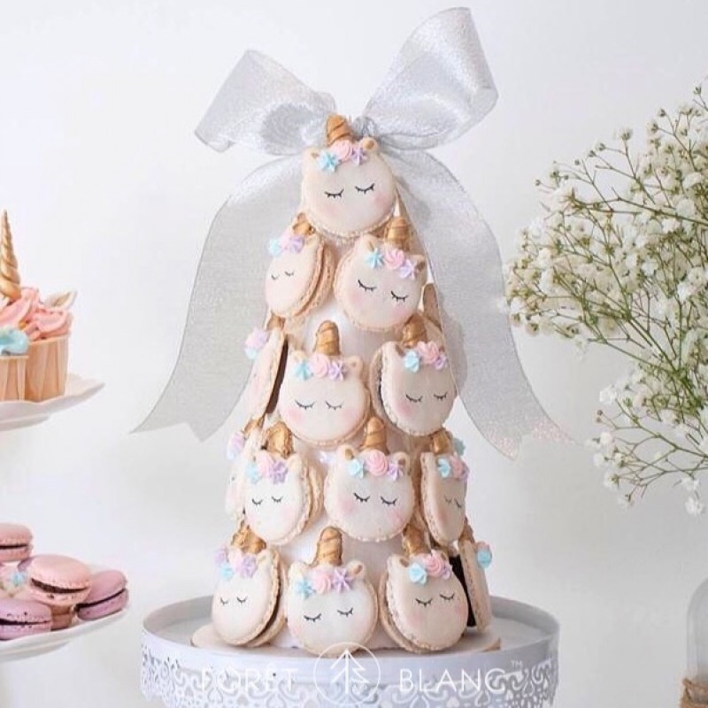 Unicorn Macaron Tower