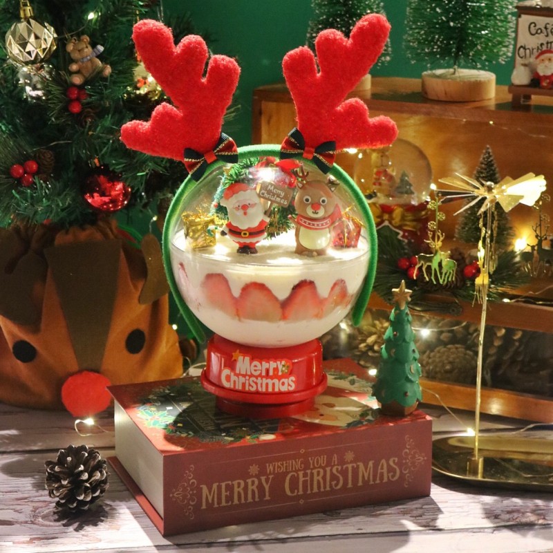 Music Christmas Globe cake