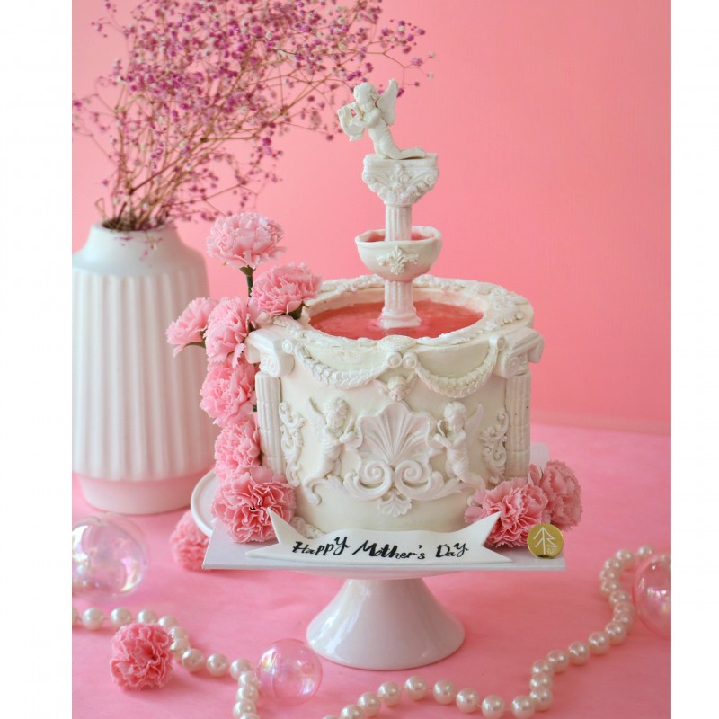 Wishing Fountain Cake