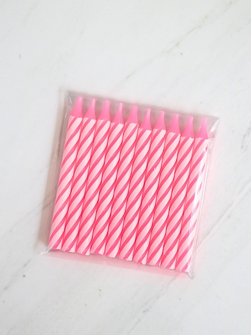 Pink Candle (Big) (10 pcs)