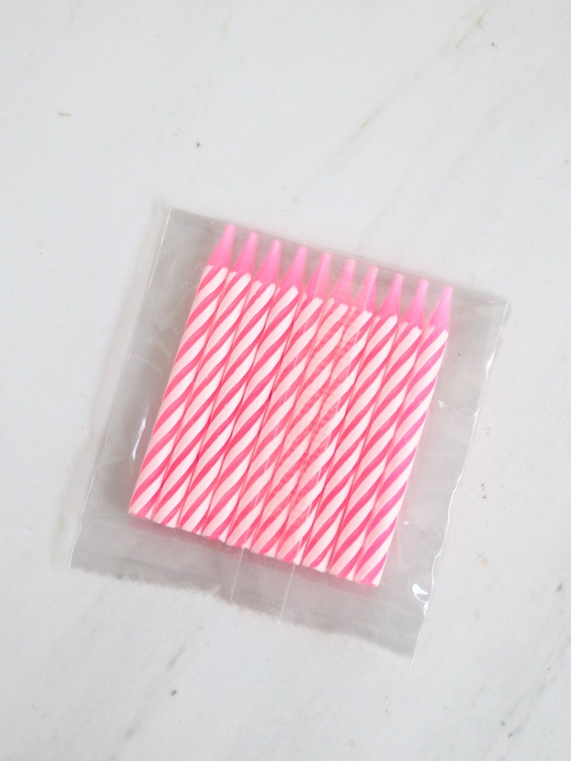 Pink Candle (Small) (10 pcs)