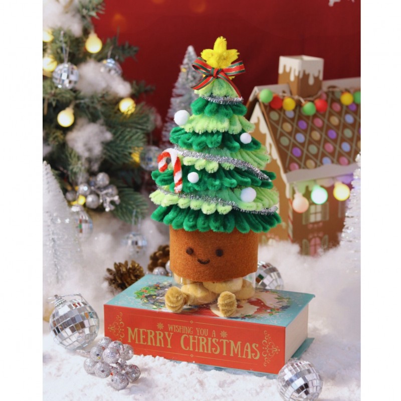 Christmas Tree Butter Cookie Jar