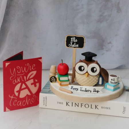 Teacher's Day Owl Chocolate Pinata (Mini)