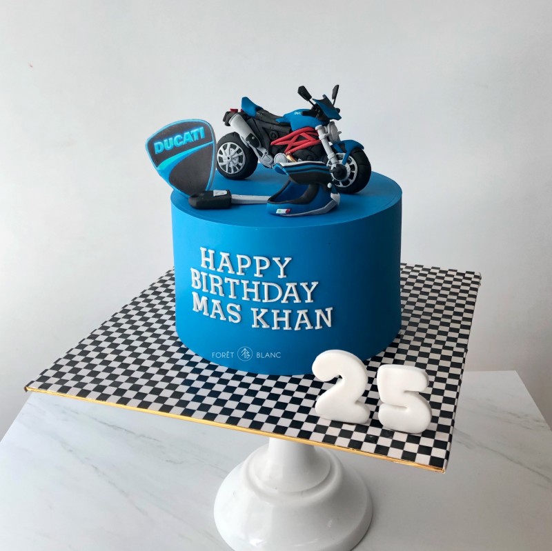 Ducati Motorbike Cake