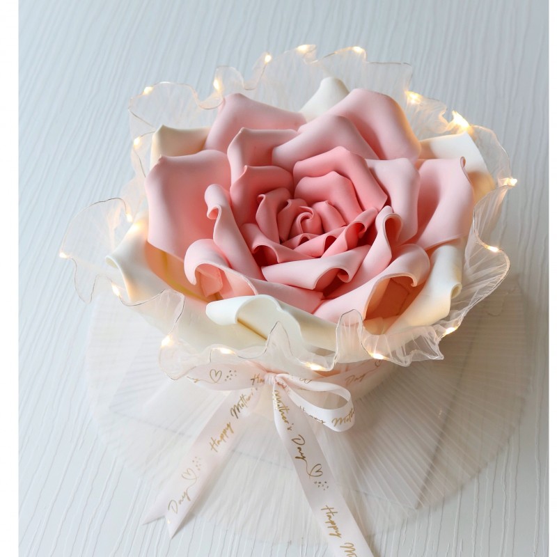 Rose Flower Bouquet Cake - Mother's Day Cake