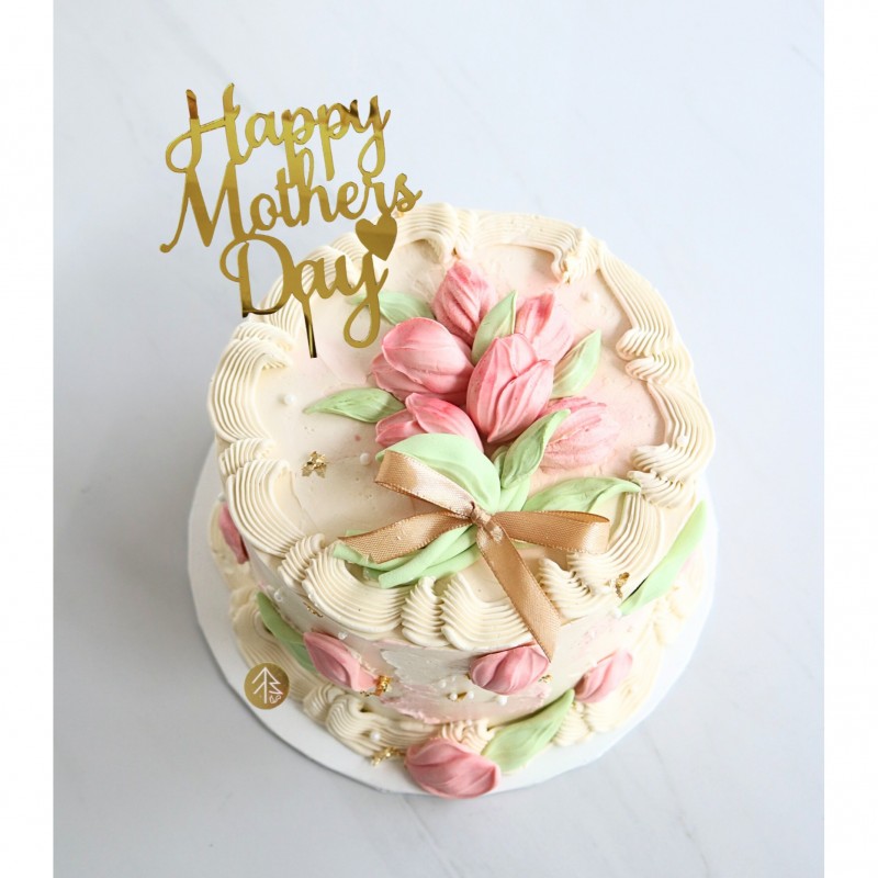 Tulip Flower Cake- Mother's Day Cake Special