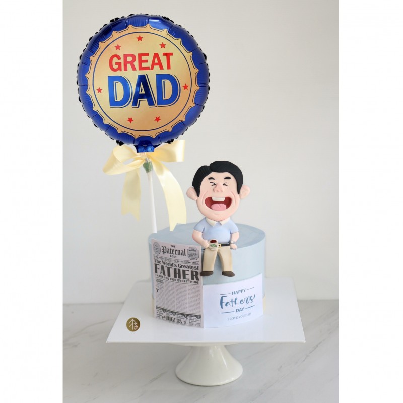 Father's Day Cake - Malaysia's Best Dad