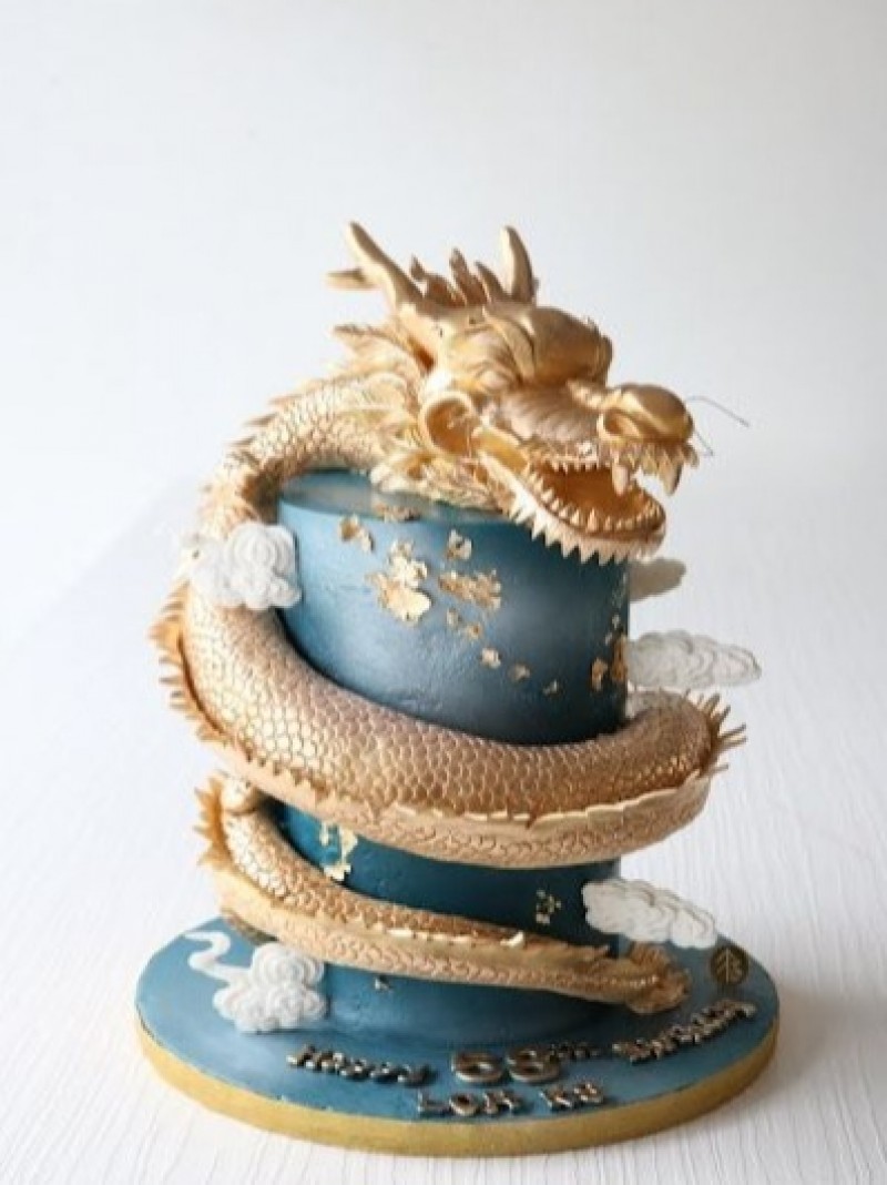 Chinese Dragon Cake