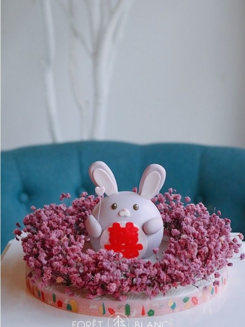 Wedding Rabbit Chocolate Pinata Mini 3 inch