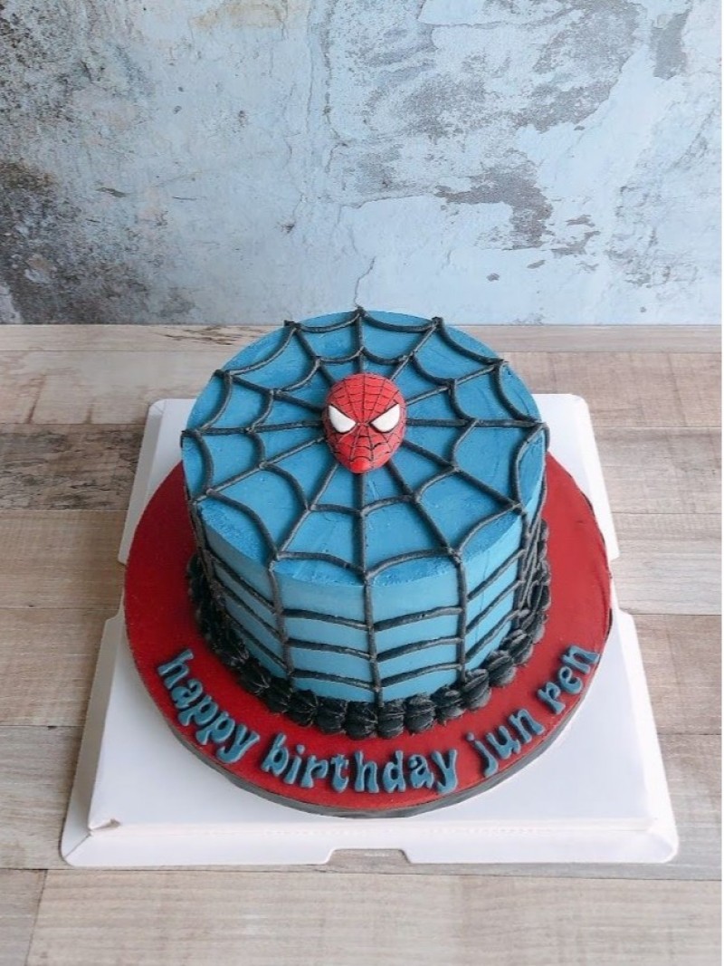 Spider Man Cake 2D