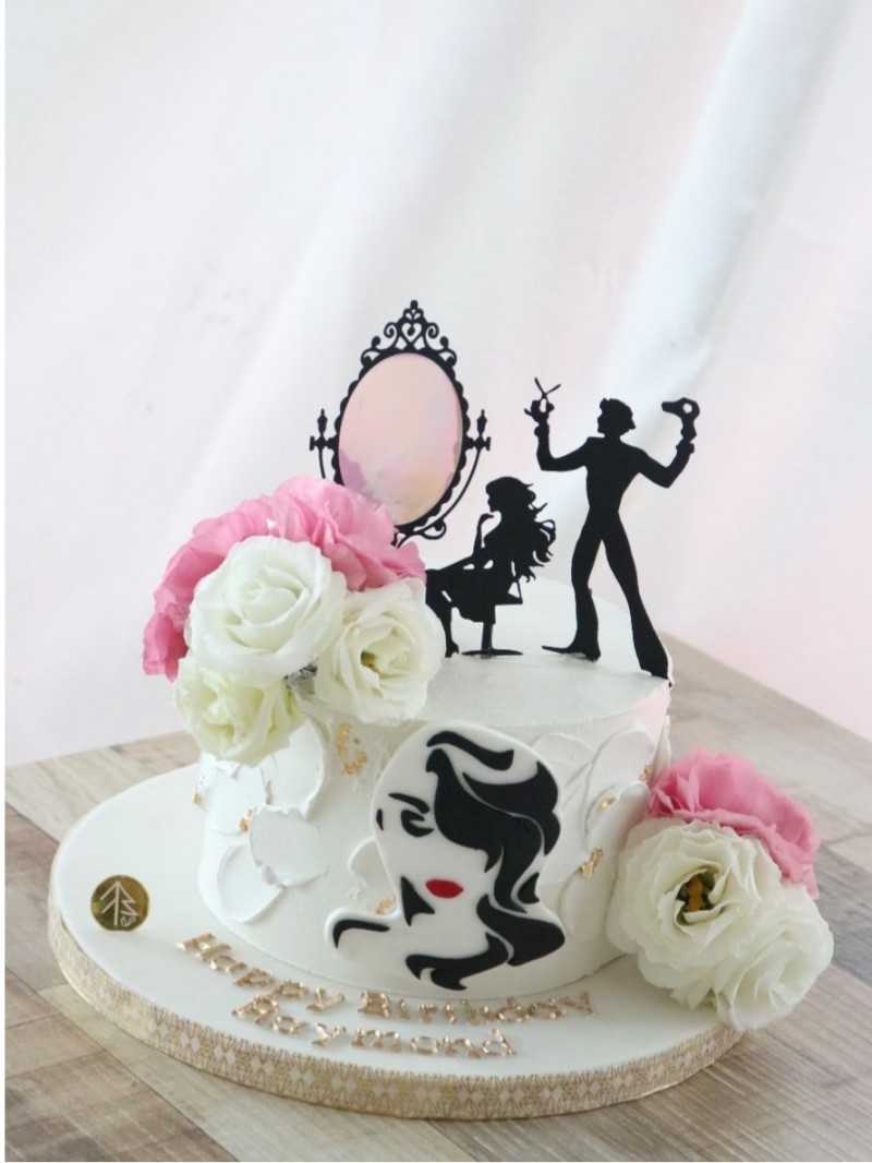 Hair Stylist Cake