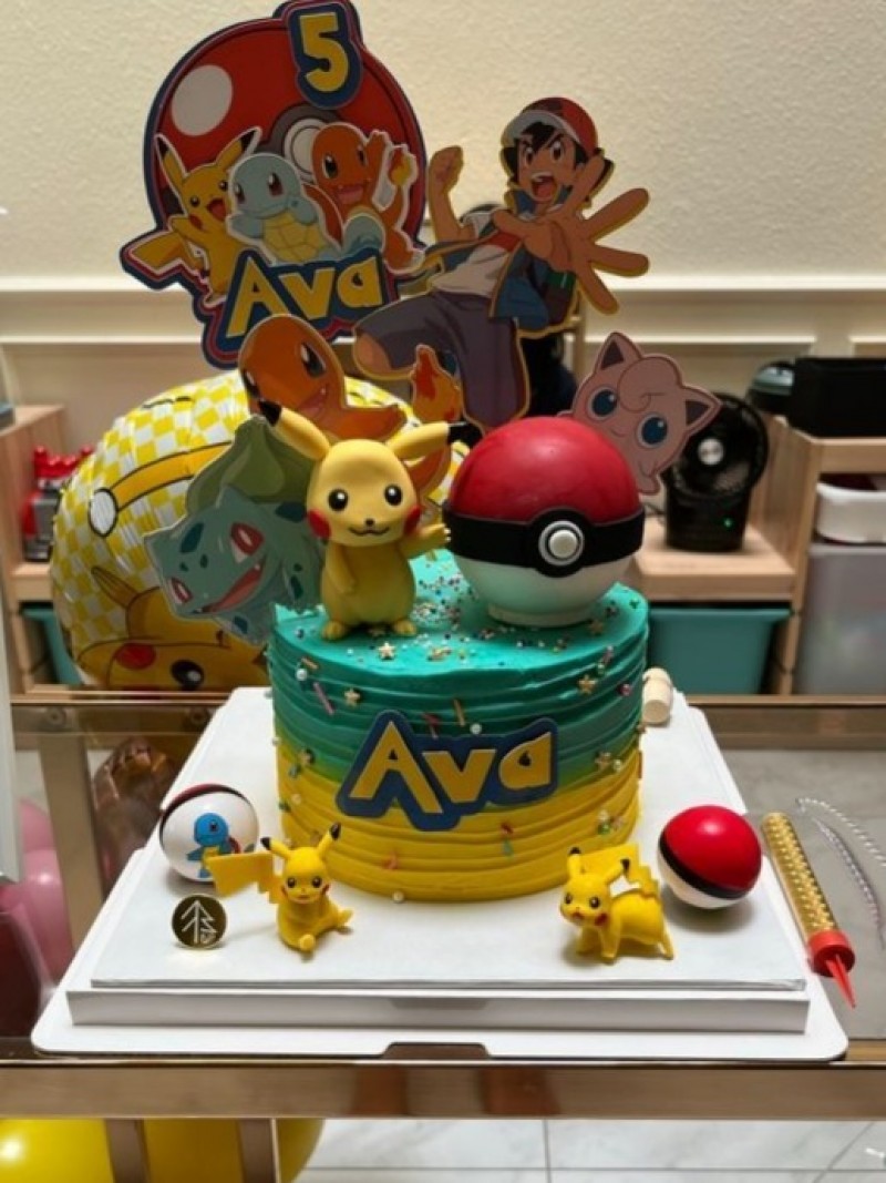 Pokemon Cake