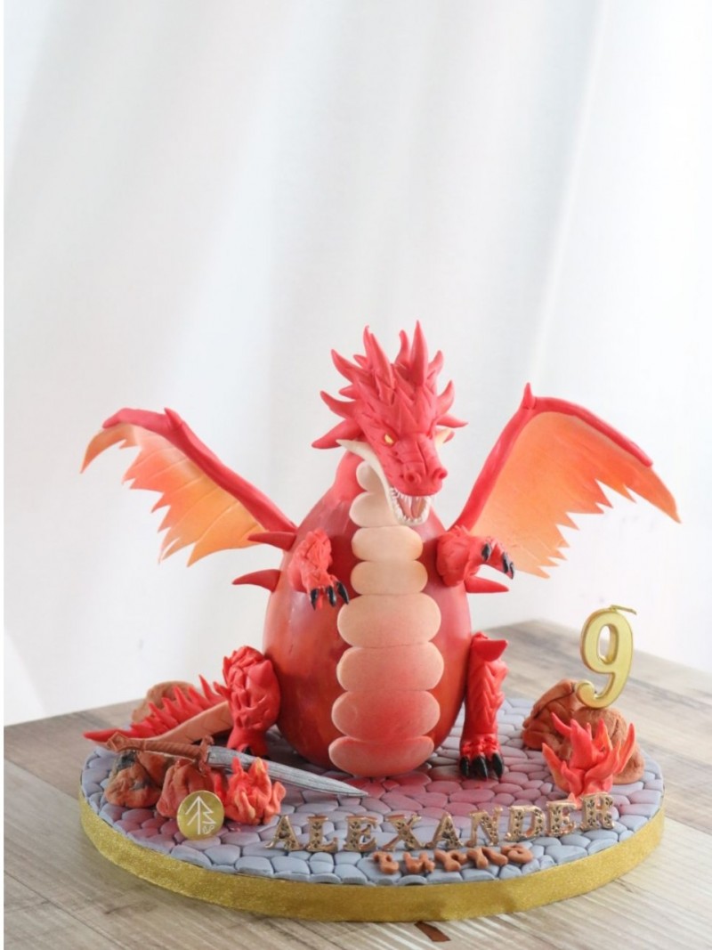 Red Dragon Chocolate Pinata