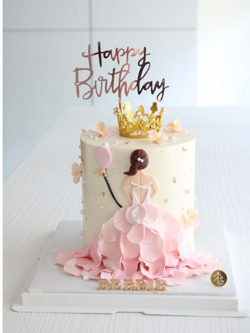Pink Lady Cake