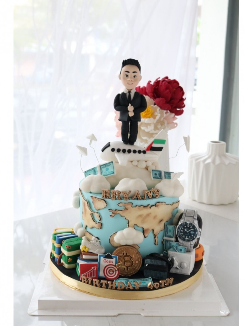 Success Man Cake