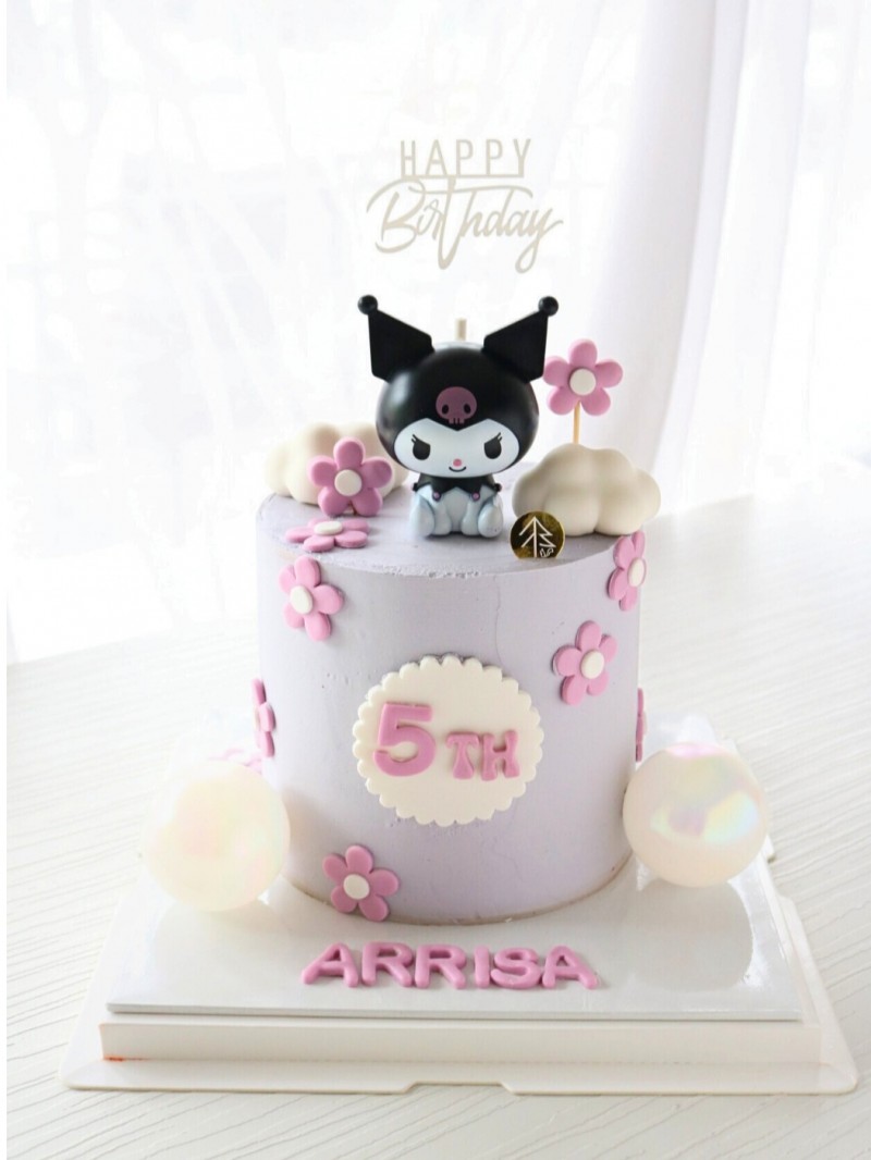 Flower Kuromi Cake
