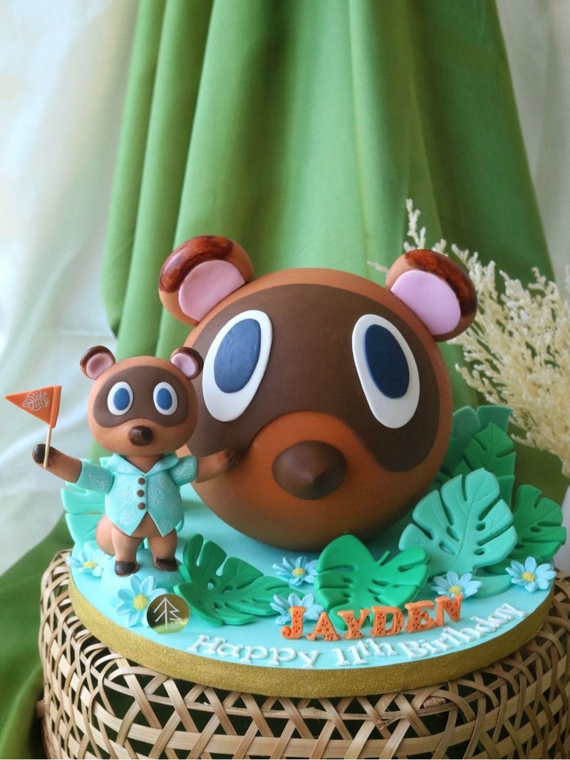 Animal Crossing Cake