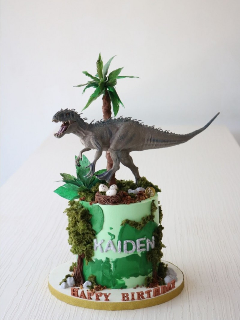 Indominus Rex Dinosaur Cake
