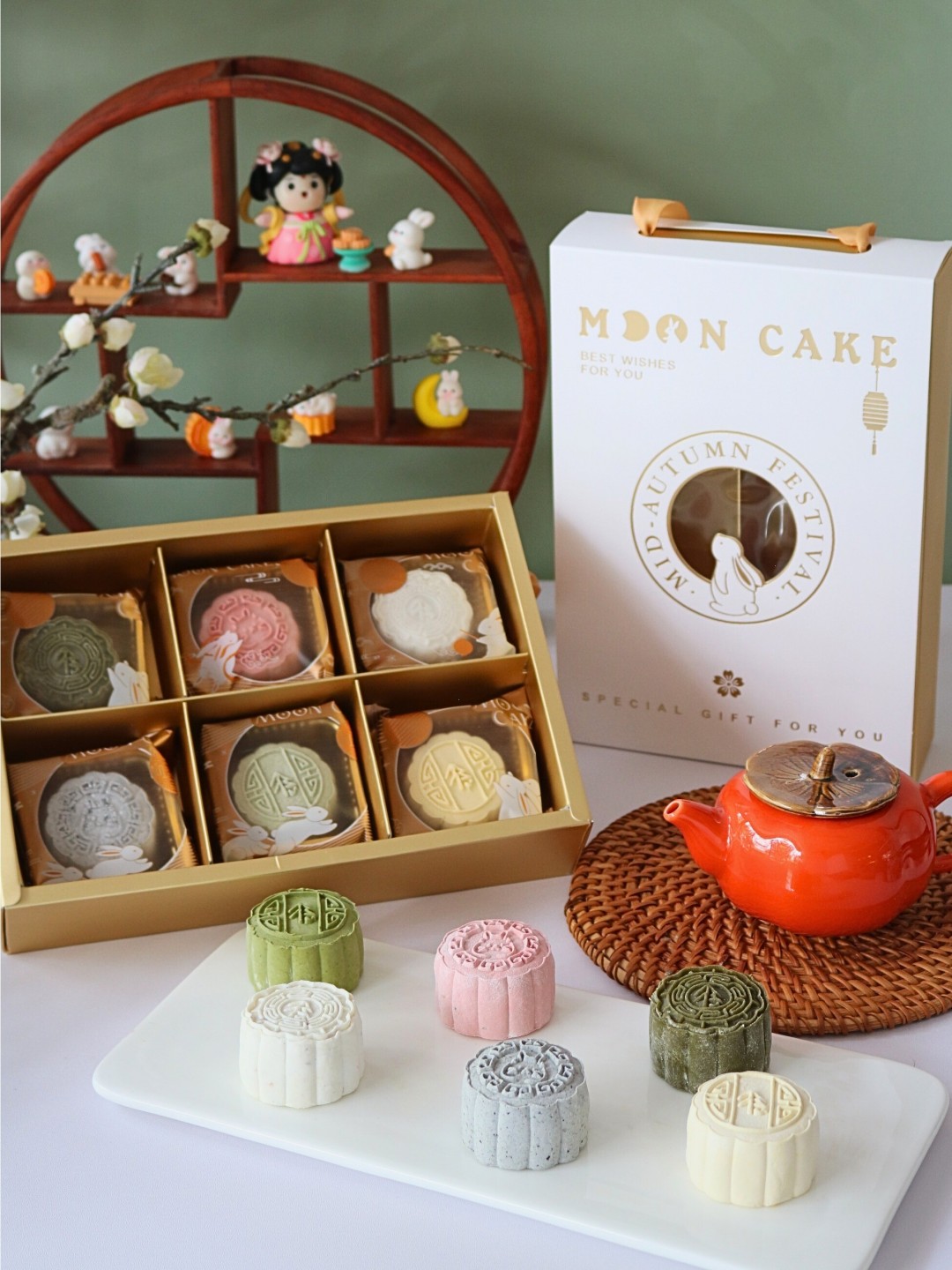 Mochi Snowskin Mooncakes  Gift (6 pieces)