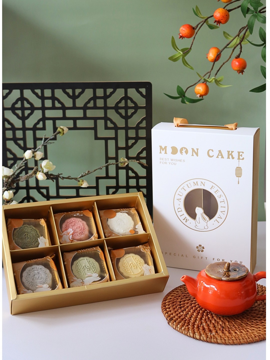 Mochi Snowskin Mooncakes  Gift (6 pieces)